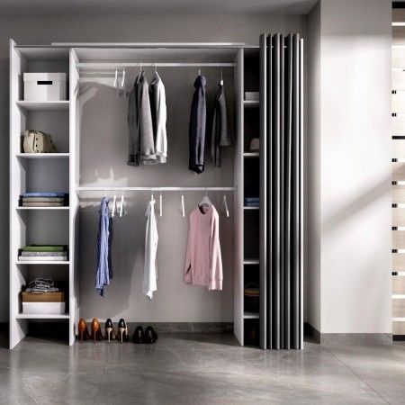 Dressing room double ambiance blanc costume