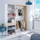 Guarda-roupa com closet em Madrid decorado