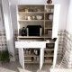 Meuble d'appoint de cuisine buffet Wok ouvert