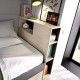 Letto a scomparsa con cassetti Lanka 03K4628664 naturale con spazio di archiviazione