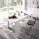 Mesa de jantar Dine branco 03K52632 aberto