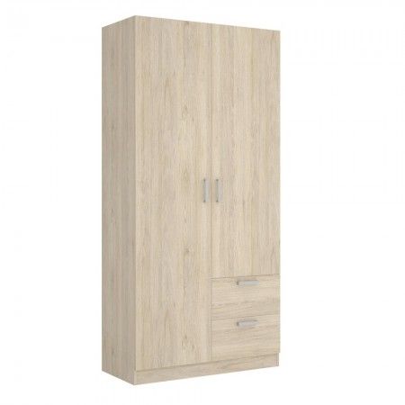 Armario de gran capacidad Maxi natural | Armarios baratos