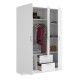 Offener weißer Maxi-Schrank 03K14343