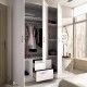 Armoire Maxi blanche 03K14343 en ambiance ouverte