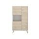 Móvel vertical NESS Branco Natural 81 cm Reversível - fanmuebles