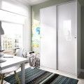 Armario puertas correderas Slide Blanco 120x204 cm