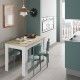 Tavolo da cucina Cloe in stile nordico, ambiente