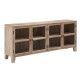 Aparador Blanco Rozado Madera De Mango 160 X 35 X 71 cm