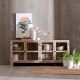 Buffet Blanc en Bois de Mangue Effleuré 160 x 35 x 71 cm