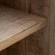 Aparador Blanco Rozado Madera De Mango 160 X 35 X 71 cm