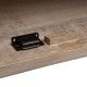 Aparador Blanco Rozado Madera De Mango 160 X 35 X 71 cm