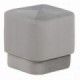 Puf Terciopelo Gris