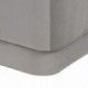 Puf Terciopelo Gris
