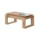 Mesa centro elevable Barcelona Nova, Roble Nodi