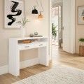 Tableau console bureau amovible blanc Artik 004582A