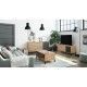 Mobile porta TV Brooklyn con 2 ante + 2 cassetti, ambiente 2