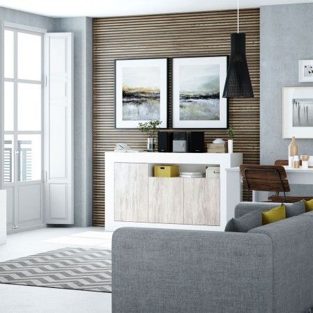 Buffet-Sideboard mit Baltik-Verzierungen, 3 Türen.