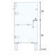 Mobile bagno economico Madrid Koncept Bianco | Fanmuebles