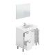 Meuble de lavabo Barcelona Aktiva avec miroir