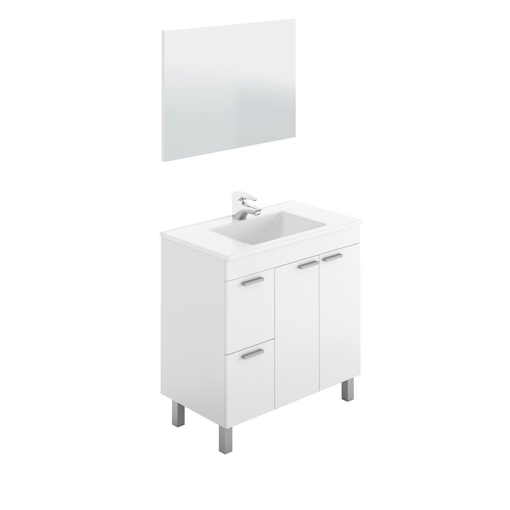 Mobile lavabo Barcelona Aktiva con specchio