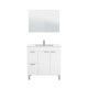 Mueble de baño 80 cm blanco batato Barcelona Aktiva | fanmuebles