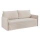 Sofá cama nido tapizado en tele Beige | fanmuebles