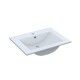 Lavabo ceramico bianco per mobile 60 cm | fanmuebles