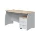 Mesa de escritório com gavetas Estil | fanmuebles