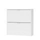 Zapatero blanco 2 puertas Maelys