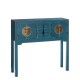 Consolle da ingresso con 4 ante e 3 cassetti Oriente, Blu
