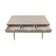 Table d'étude, bureau Merida chêne avec 3 tiroirs (3)
