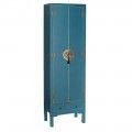 Armário auxiliar de sala com 2 portas Oriente, Azul.