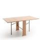 Mesa abatible alas roble arena barcelona 2 alas