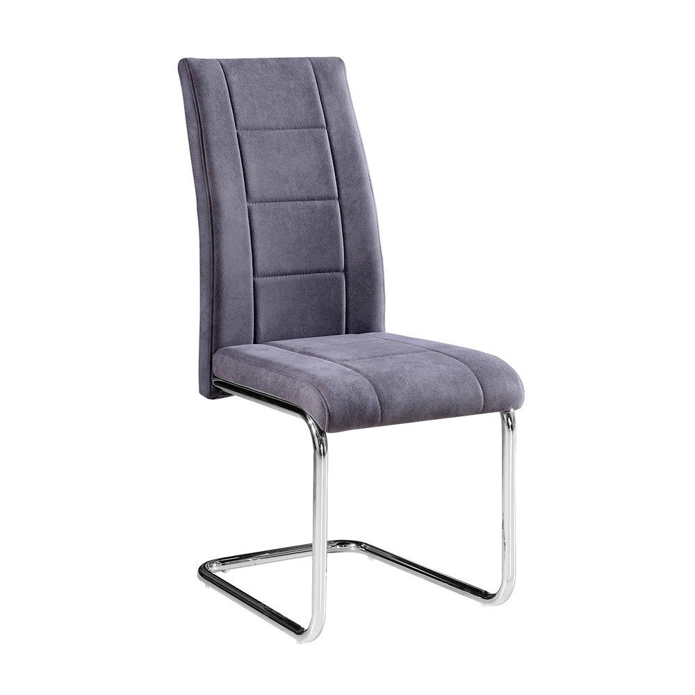 chaise rembourrée San Sebastian gris foncé