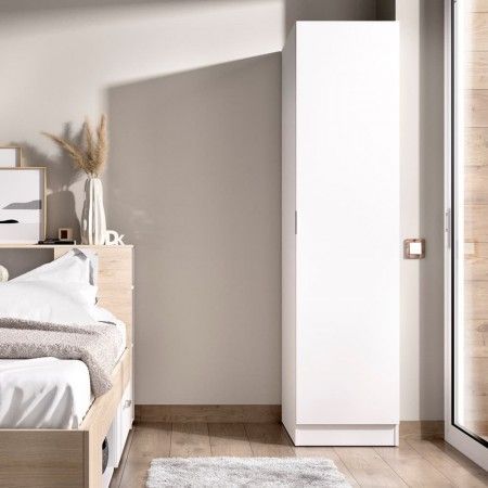 Armario 1 Puerta Essen Blanco - fanmuebles