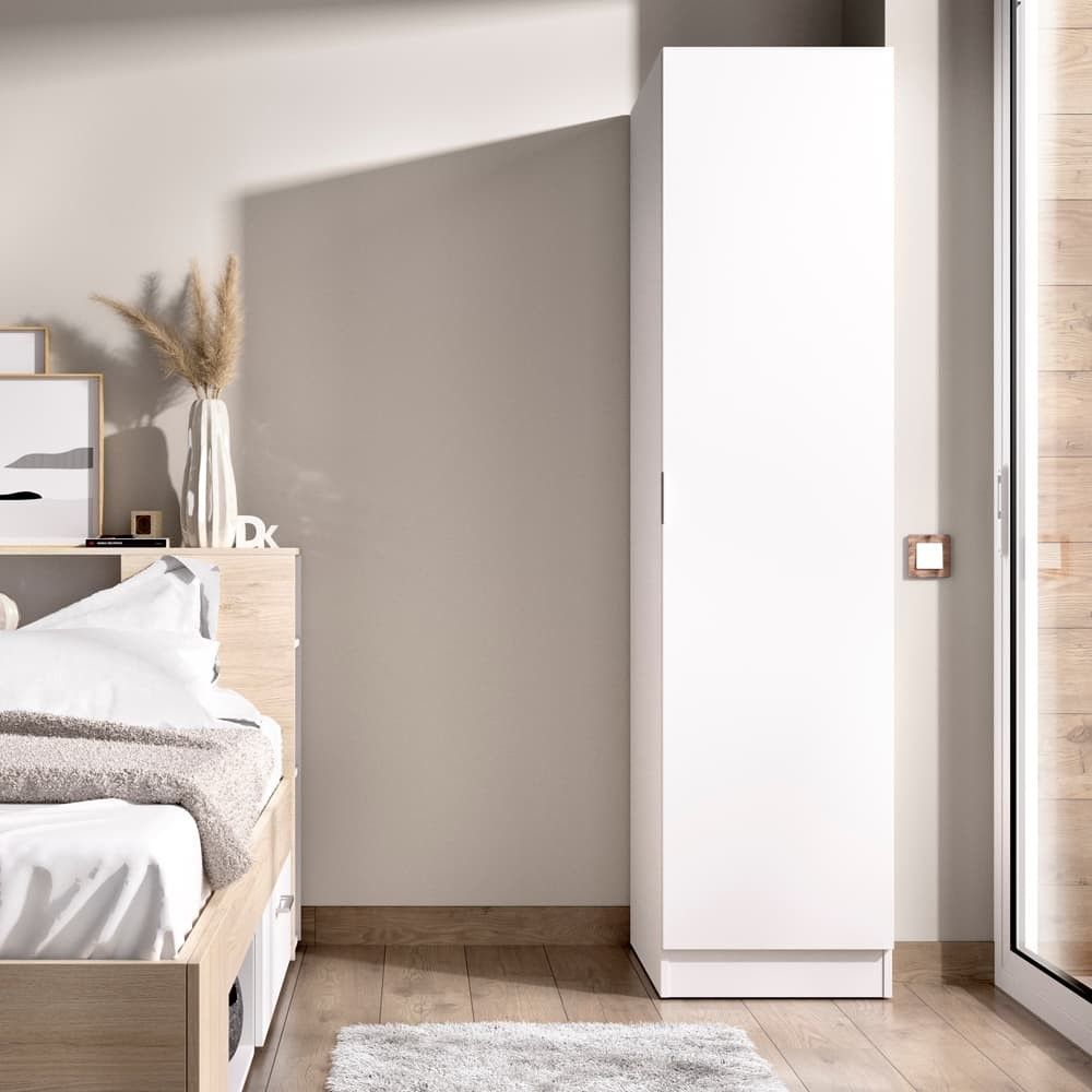 Armario 1 Puerta Essen Blanco - fanmuebles