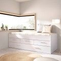 Letto Compatto Leka Bianco