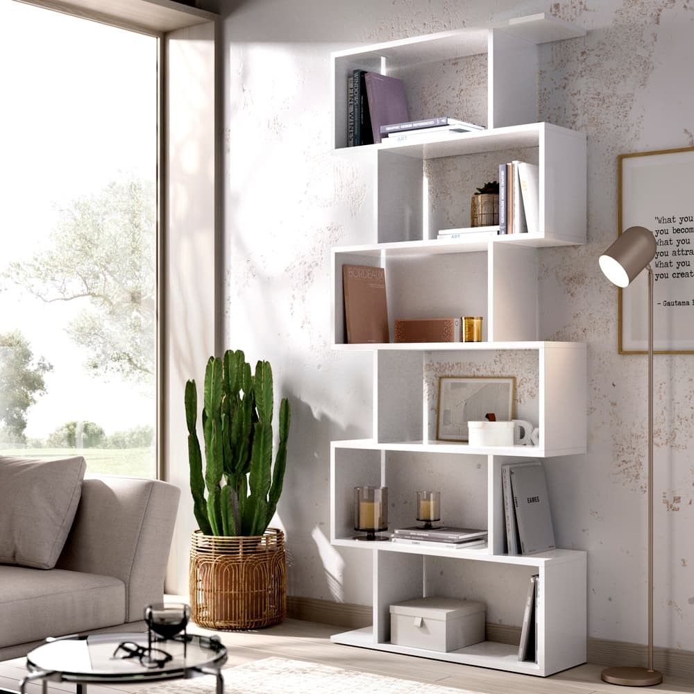 Scaffale Lis bianco lucido ambiente