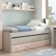 Cama de casal com cama extra New Nube ambiente