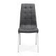 Silla comedor Alexia PU gris