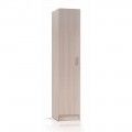 Armoire polyvalente 1 porte chêne Barcelone 37 x 180 x 37 cm