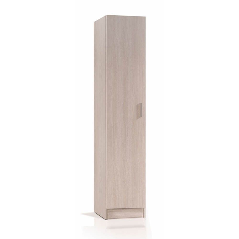 Armoire polyvalente 1 porte chêne Barcelone 37 x 180 x 37 cm