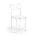 Silla cocina Bilbao Polipiel Blanco