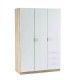 Armadio a 3 ante 3 cassetti LC1323F chiuso