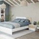 Cabecero con 2 mesitas Ethna 0E6070A ambiente