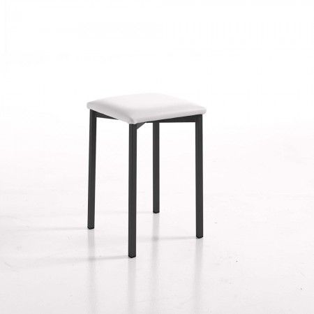 Taburete Kelsa Negro Texturizado - fanmuebles