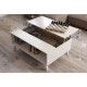 Table basse relevable Zaiken Plus 0F6633BO dimensions relevées