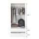 Armoire LCX222O 2 portes 2 tiroirs dimensions 2