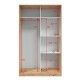 Armoire coulissante 120 cm TOP020W mesures 2