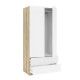 Schrank mit 2 Türen und 2 Schubladen LC1222F (4)